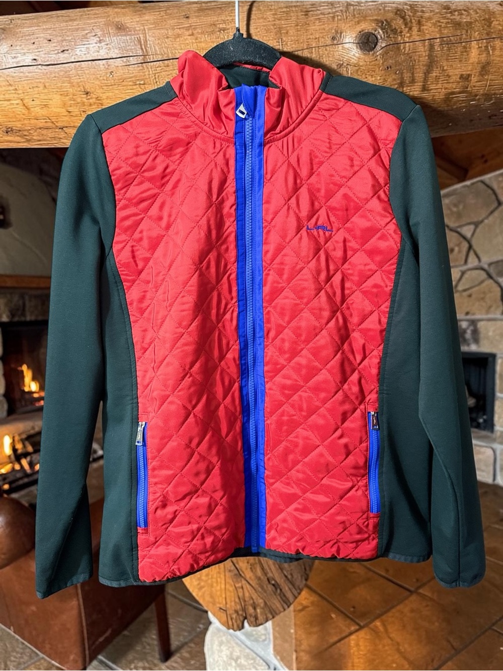 Vintage Polo Ralph Lauren Quilted Jacket Cabincore Heritage Preppy Fall